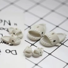 寵物倉鼠搞笑拍照片鯊魚鞋 - 灰色 - 查看 2