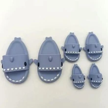 Zapatos gracioso dulce tiburón para de mascota hámsters sesión de fotos - Azul - Ver 3