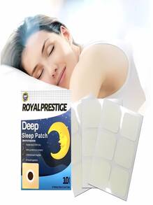 Parche para dormir, Parches para inducir el sueño profundo,  Anti Insomnio, 10 piezas - Blanco - Ver 1