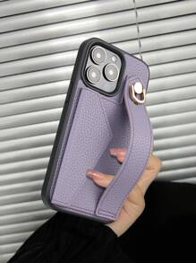 Etui portfelowe z paskiem na nadgarstek i podstawką kompatybilne z 11 Pro Max, 12 Pro Max, 13 Pro Max, 14 Pro Max, 14 Plus, 16e, 15 Pro Max, Galaxy S20 Ultra, S21 Plus, S21 Ultra, S22 Plus, S23/S24/S25 Ultra, Xperia Ace III, Xperia1 V, Xperia5 V, Xperia10 V