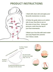 2pcs Gua Sha Board Natural Jade Stone GuaSha Scraping Facial Massage Tool For Relieve Fine Lines And Wrinkles Heart Shape Skin Care Tool SPA Massager For Body Relaxing,Beauty,Skin Care Products,Spa,Self Care,Skin Care Tools,Face Care,Esthetician Supplies,Massage,Face Massage Tool,Face Roller - Multicolor - View 9