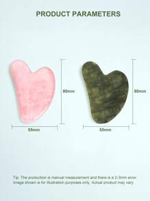 2pcs Gua Sha Board Natural Jade Stone GuaSha Scraping Facial Massage Tool For Relieve Fine Lines And Wrinkles Heart Shape Skin Care Tool SPA Massager For Body Relaxing,Beauty,Skin Care Products,Spa,Self Care,Skin Care Tools,Face Care,Esthetician Supplies,Massage,Face Massage Tool,Face Roller - Multicolor - View 10