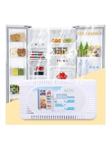 Ambientador para refrigerador que elimina los olores y purifica el refrigerador, elimina los olores y perfuma - Blanco - Ver 2