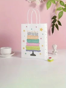 6 cái/bộ túi đựng quà chúc mừng sinh nhật độc đáo - Túi quà sinh nhật Túi quà - Túi giấy quà tặng - Túi đựng quà mẫu giáo hoạt hình cho trẻ em - Nhiều màu - Xem 3