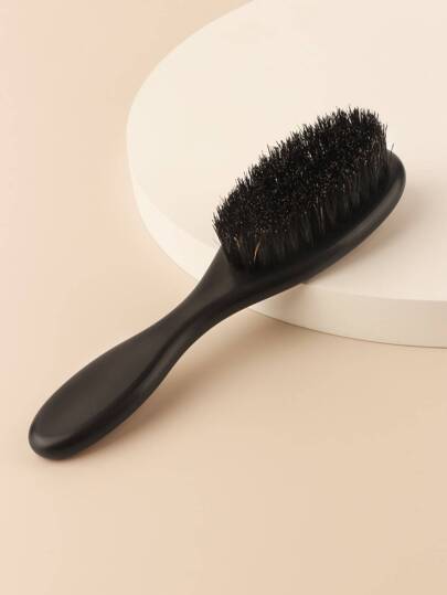 1 pieza Cepillo de plástico negro con mango para barrer el cabello, para peinado, arreglo y limpieza, herramientas para el cabello, productos y accesorios para el cabello para peluquería, salón de belleza, vuelta al colegio, artículos esenciales de viaje y vacaciones, accesorios para el cabello de mujer, cepillo para el cabello liso, accesorios de peluquería, secador de pelo, cabello, peluquería, herramientas para el cabello, productos para el cabello, cepillo de contorno, productos para el cabello rizado, equipo de peluquería, tijeras de cortar el cabello, Navidad, barbería, peluquería, secador de pelo, cepillo de pelo, peluquero, equipo de peluquería, accesorios de peluquería, barbería, equipo de peluquería