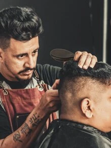 1 chiếc lược chải tóc cán nhựa màu đen dùng để tạo kiểu tóc, chải chuốt và dọn dẹp, dụng cụ làm tóc, sản phẩm và phụ kiện tóc cho tiệm cắt tóc, làm đẹp, trở lại trường học, vật dụng thiết yếu khi đi du lịch, phụ kiện tóc cho phụ nữ, lược chải ngược, phụ kiện cắt tóc, máy sấy tóc, tóc, thợ cắt tóc, dụng cụ làm tóc, sản phẩm chăm sóc tóc, lược chải cạnh, sản phẩm chăm sóc tóc xoăn, thiết bị làm tóc, kéo cắt tóc, giáng sinh, tiệm cắt tóc, làm tóc, máy sấy tóc, lược chải tóc, thợ cắt tóc, thiết bị làm tóc, phụ kiện cắt tóc, tiệm cắt tóc, thiết bị làm tóc - màu đen - Xem 6