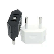 1 ổ cắm điện ABS, phích cắm tường màu trắng hiện đại cho gia đình - trắng - Xem 6