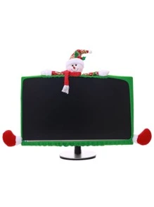 1 Pieza Lindo Decoración De Cubierta De Computadora De Navidad - Multicolor - Ver 1