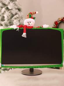 1 Pieza Lindo Decoración De Cubierta De Computadora De Navidad - Multicolor - Ver 2