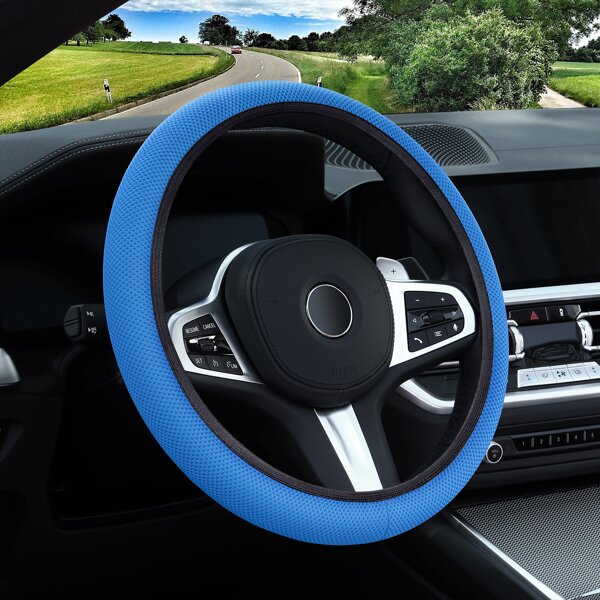 Universal Fashionable Car Steering Wheel Cover, Elastic And Easy To