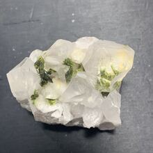 綠色萊馬克石庭園石英礦物晶體教學標本 - 綠色 - 查看 7