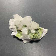 綠色萊馬克石庭園石英礦物晶體教學標本 - 綠色 - 查看 4