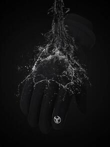 1雙男士/女士滑雪手套，防水觸摸屏雪地手套，防滑滑雪板手套，適合寒冷天氣冬季保暖手套