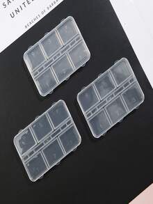 1入組多功能透明收納盒 - 無色 - 查看 1