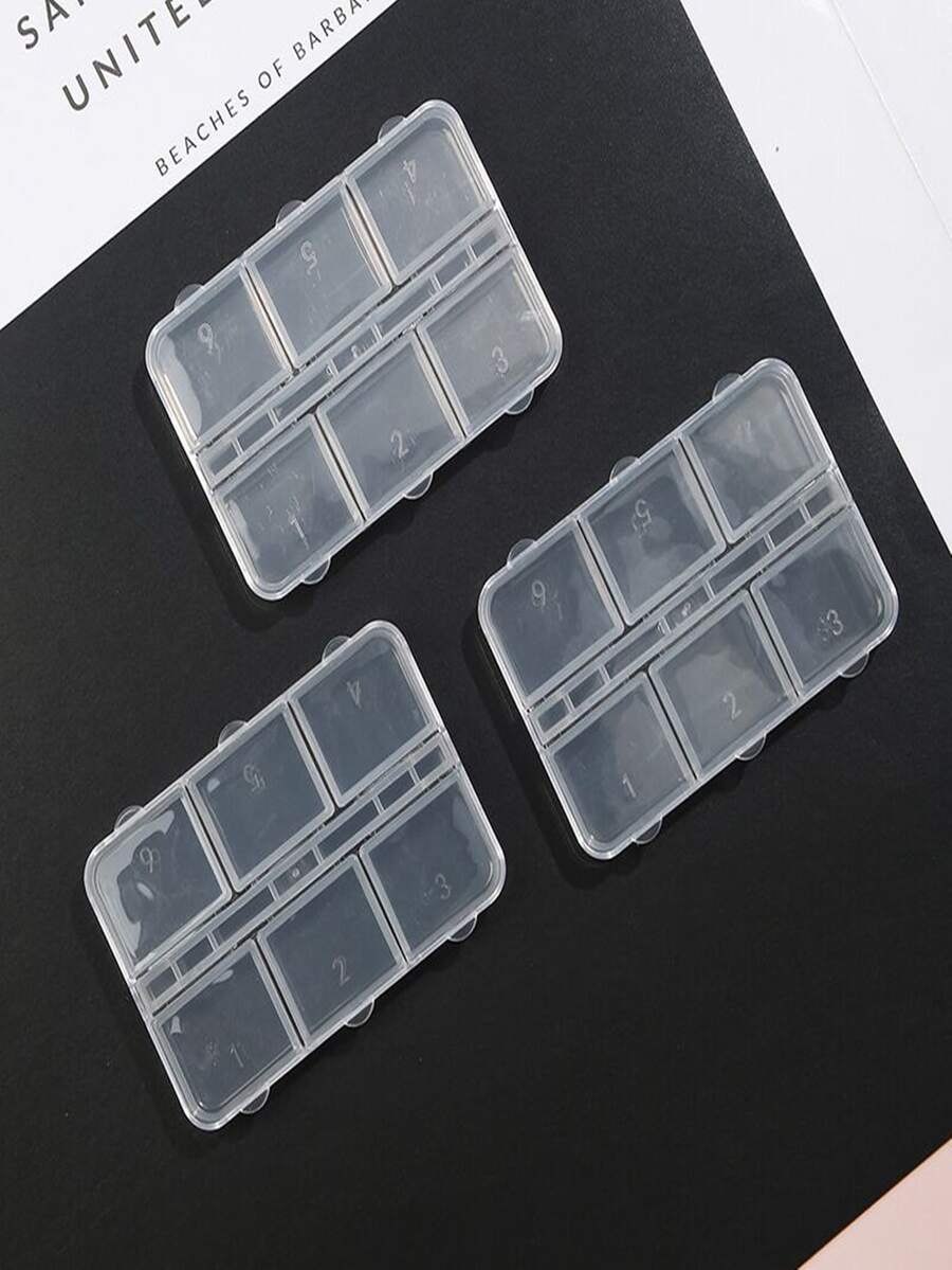 1入組多功能透明收納盒 - 無色 - 查看 1