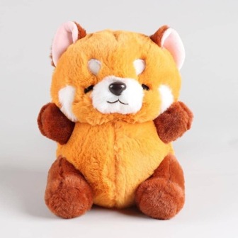 1入組滌綸毛絨玩具,可愛熊設計玩具適用於兒童