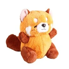 1入組滌綸毛絨玩具,可愛熊設計玩具適用於兒童 - 棕色 - 查看 2