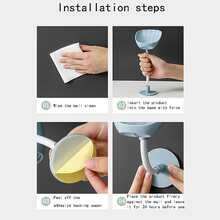 1入組免打孔壁掛式肥皂支架帶排水,貝殼形肥皂盒