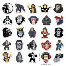 1 Set Monkey Pattern Graffiti Sticker - Multicolor - View 2
