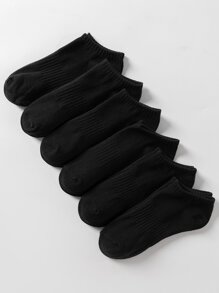 6 Paar Socken mit Damen Einfarbig & atmungsaktiv & Anti-Geruch Modisch Kurz