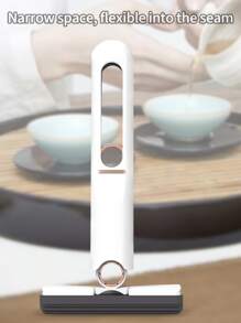 1入組海綿拖把家庭清潔工具家庭車便攜式迷你地面清潔刮水器玻璃螢幕桌子清潔拖把新款 - 彩色 - 查看 3