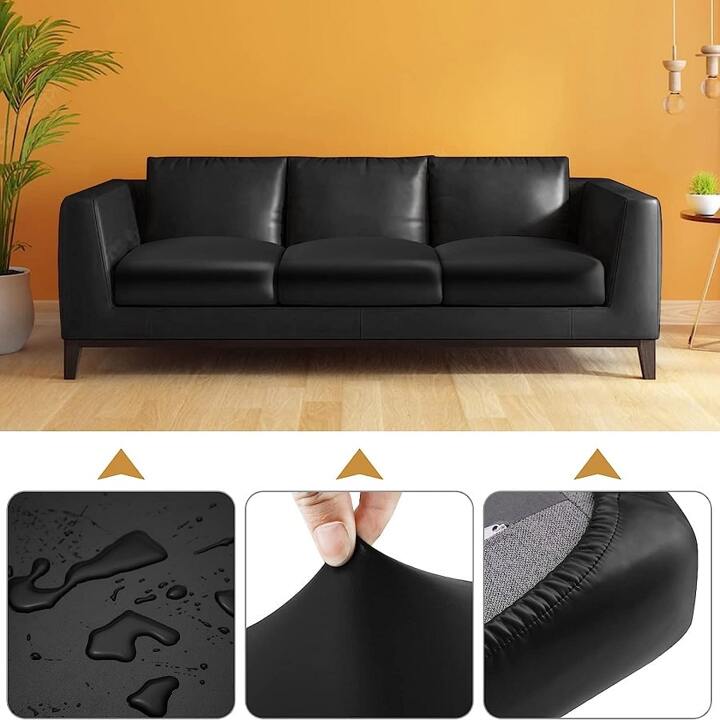 leather sofa seat cover replacement