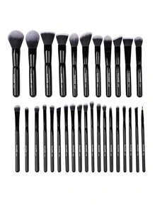 MAANGE 30件套专业化妆刷套装，柔软纤维材质，方便携带，包含粉底刷、眼影刷、眉刷，旅行化妆刷套装，化妆刷套装，化妆刷组合，化妆刷套装，全套化妆工具，化妆刷套装，化妆刷礼盒套装