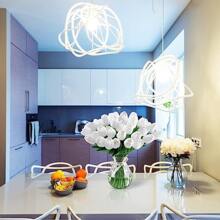 10pcs/set White Tulip Flowers - White - View 7