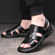 Giày Sandal Nam - màu đen - Xem 5