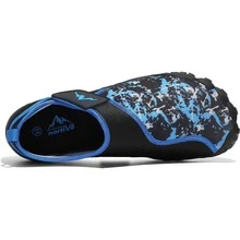 Water Shoes For Men Barefoot Aqua Swim Beach Walking Hiking Water Shoes - Blue - View 6