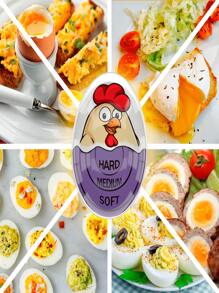 完成後會改變顏色廚房煮蛋計時器、煮蛋計時器、煮雞蛋完美煮蛋計時器、完美煮蛋計時器 - 紫色 - 查看 2