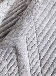 1 pieza elástico Funda de sofá con A guateado diseño para 1/2/3/4 asiento sofá , universal anti deslizante muebles Protector para todas las temporadas - Gris - Ver 5