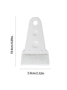 件多用途白色鍵盤間隙清潔刷、風扇清潔刷、軟塑膠毛刷