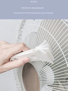 件多用途白色鍵盤間隙清潔刷、風扇清潔刷、軟塑膠毛刷