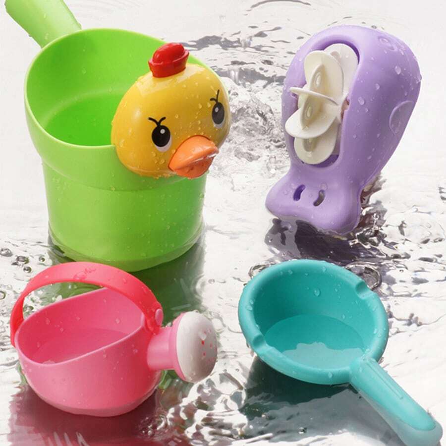 4入組水玩玩具套裝 - 綠色 - 查看 1