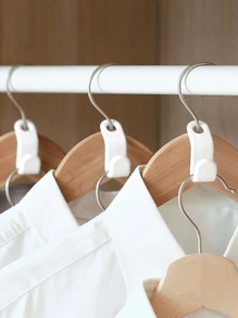 10pcs Clothes Hanger Connector Hooks, Hanger Hooks,Heavy Duty Cascading Connection Hooks,Space Saving Hanger Extenders Clips,For Clothes,For Organizer Closet