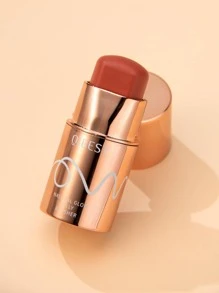 QIBEST 腮紅棒,1入組平滑不易脫妝腮紅棍便攜持久臉部腮紅適合女士 - 焦糖色 - 查看 4