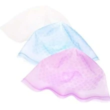 1pc Reusable Silicone Highlight Cap For Hair Coloring,Hair,Barber,Hair Tools,Hair Products,Hair Care,Travel,Hair Stuff,Hairdressing Equipment,Accessories,Barbershop,Hair,Barber,Hair Tools,Hair Products,Hair Accessories,Barber Accessories,Travel,Hair Stuff,Hair Accessories,Curly Hair Products,Hairdressing Equipment,Bonnet,Christmas,Barbershop,Barber Accessories, Hair Accessories, Hairdressing - White - View 5