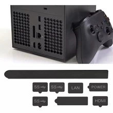 Kit Filtro Malla Tapón Anti Polvo Cubierta Xbox Series X - Negro - Ver 5