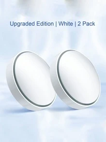 2 piezas Espejo alta definición de coche punto ciego vista trasera - transparente - Ver 3