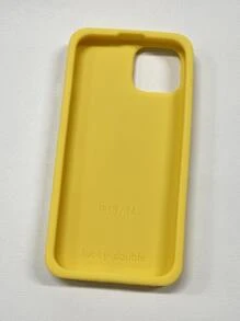 Ốp lưng điện thoại hình bắp ngô mô phỏng độc đáo, cá nhân hóa, tương thích với iPhone 13 Pro Max/14/12/11 dành cho nữ, chất liệu silicon, các mẫu mới nhất. - Màu vàng - Xem 3