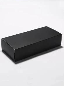 1pc Large Frame Round Frame Brown Piece Pearls Are Fashionable Glasses Metal Stainless Steel Frames Elegant Shades Beach Accessories - Brown - View 5