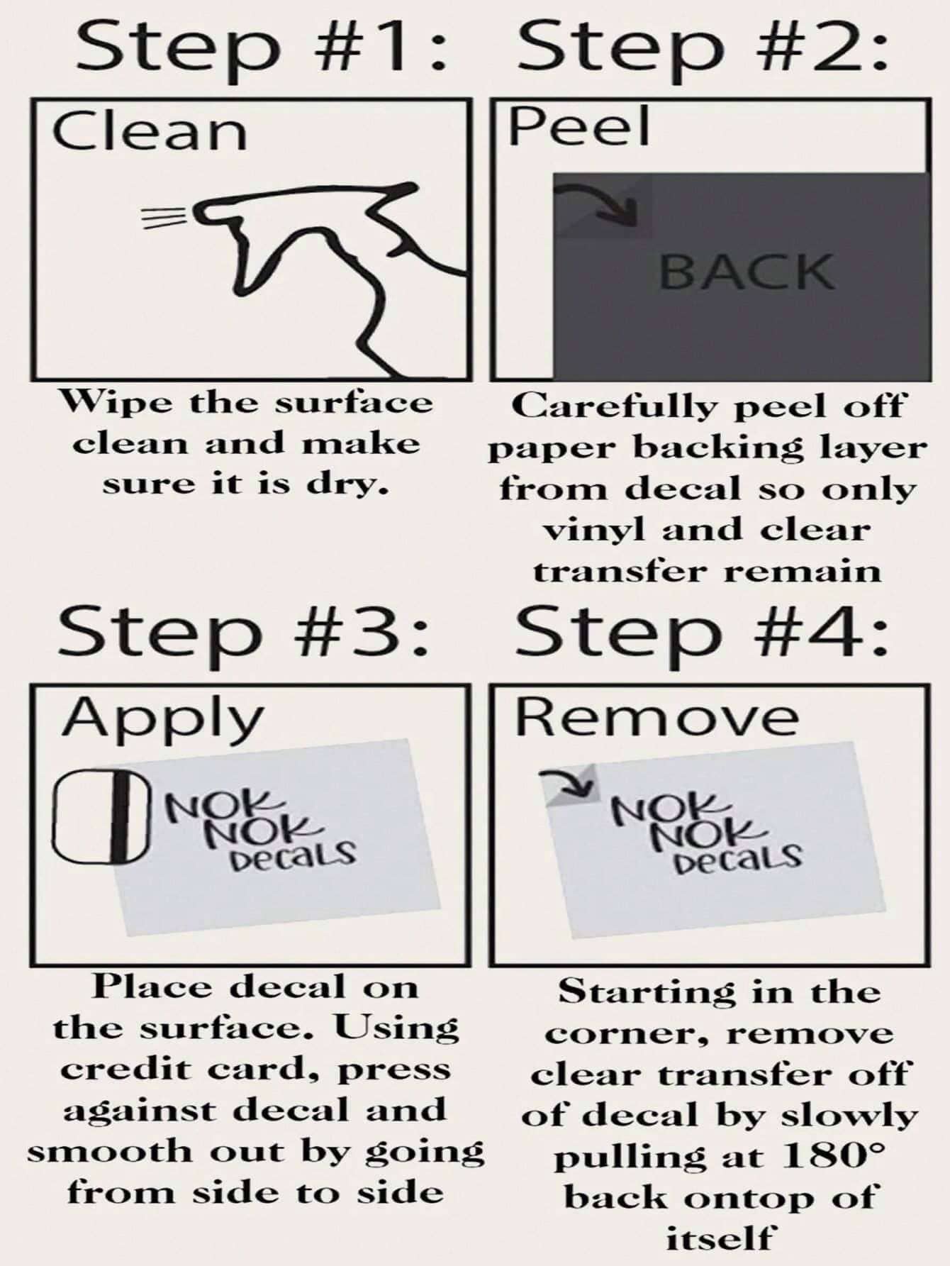 1pc Floral & Letter Graphic Car Sticker - Pink - View 4