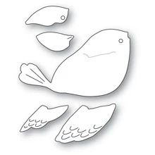 2023新品到貨鳥金屬切削模具適用於DIY相簿剪貼簿賀卡製作紙工藝刀模具刀片打孔模板 - 銀色 - 查看 4
