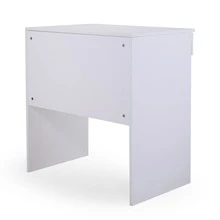 White Vanity Sets, Makeup Vanity Table with Flip up Mirror Bedroom Dresser Table Jewelry Storage - 白色 - 查看 7