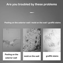 10入組/套PE3D牆板,現代磚塊圖案自粘 3D 牆布 - 灰色 - 查看 3