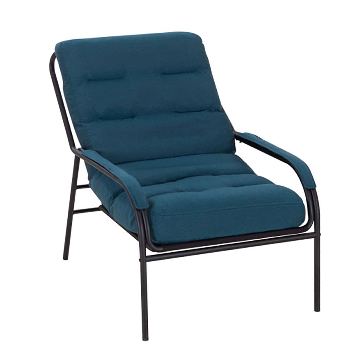 Rocking Chair, Modern Adjustable Rocking Chair Nursery, Stylish Rocking Armchair Lounge Sofa Chair, Lie or Sleep Lazy Chair Glider Chair for Living Room/Bedroom/Balcony/Courtyard - 綠松石 - 查看 1