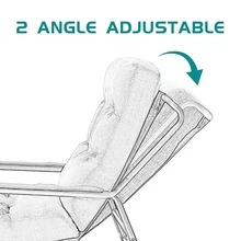 Rocking Chair, Modern Adjustable Rocking Chair Nursery, Stylish Rocking Armchair Lounge Sofa Chair, Lie or Sleep Lazy Chair Glider Chair for Living Room/Bedroom/Balcony/Courtyard - 綠松石 - 查看 6