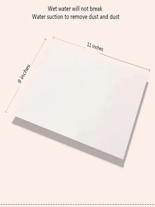 30pcs Electrostatic Dust Removal Disposable Floor Cleaning Cloth For Pet Hair, Replacement Mop Head - White - View 2