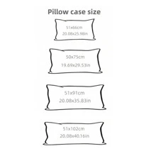 2pcs Solid Color Pillow Case Without Filler, Modern Polyester Soft Bedding Pillow Case For Household